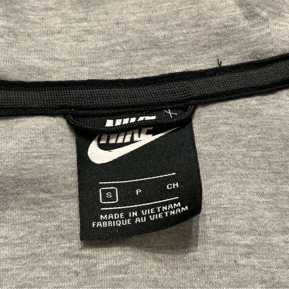 Nike Tech Fleece Full-Zip Windrunner Hoodie Grey Men's Size Small - Picture 5 of 7